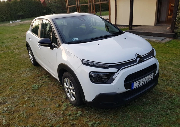 Citroen C3 cena 50450 przebieg: 23000, rok produkcji 2021 z Bydgoszcz małe 704